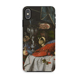 Trompe-l’oeil Breakfast - Gijsbrechts Phone Case, Iphone Xs Max / Matte, Mobile Cases, Toby Leon