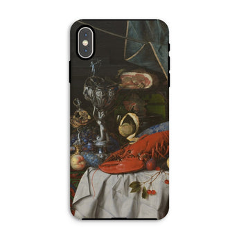 Trompe-l’oeil Breakfast - Gijsbrechts Phone Case Iphone Xs Max / Matte Phone Case Life Painting Gijsbrechts Iphone Case, Sumptuous Deceit,