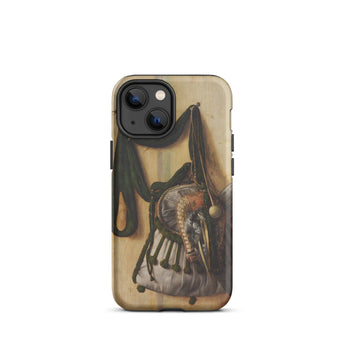 Trompe-l’oeil with Falconry Bag - Gijsbrechts Phone Case, Iphone 13 Mini / Matte, Mobile Cases, Toby Leon