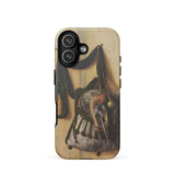 Trompe-l’oeil with Falconry Bag - Gijsbrechts Phone Case, Iphone 17 / Matte, Mobile Cases, Toby Leon