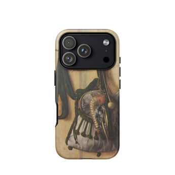 Trompe-l’oeil with Falconry Bag - Gijsbrechts Phone Case, Iphone 17 Pro / Matte, Mobile Cases, Toby Leon