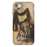 Trompe-l’oeil with Falconry Bag - Gijsbrechts Phone Case, Iphone 8 / Matte, Mobile Cases, Toby Leon