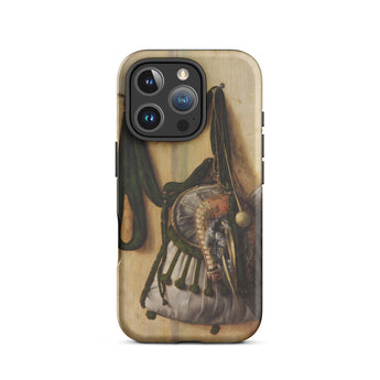 Trompe-l’oeil with Falconry Bag - Gijsbrechts Phone Case Iphone 16 Pro / Matte Iphone Case Vintage Painting Gijsbrechts Falconry Bag,