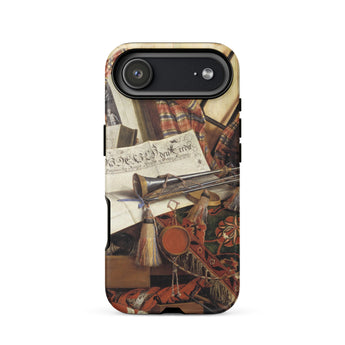 Trompe-l’oeil with Trumpet - Gijsbrechts Phone Case, Iphone 17 Air / Matte, Mobile Cases, Toby Leon