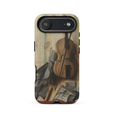 Trompe-l’oeil Violin Sheet Music & Recorder - Gijsbrechts Phone Case, Iphone 17 Air / Matte, Mobile Cases, Toby Leon