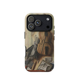 Trompe-l’oeil Violin Sheet Music & Recorder - Gijsbrechts Phone Case, Iphone 17 Pro / Matte, Mobile Cases, Toby Leon