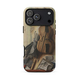 Trompe-l’oeil Violin Sheet Music & Recorder - Gijsbrechts Phone Case, Iphone 17 Pro Max / Matte, Mobile Cases, Toby Leon