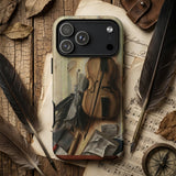 Trompe-l’oeil Violin Sheet Music & Recorder - Gijsbrechts Phone Case, Mobile Cases, Toby Leon
