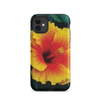 Tropicanarama - Custodia per iPhone Tropical Hibiscus, 11 / Opaca, Custodie per telefoni cellulari, Toby Leon