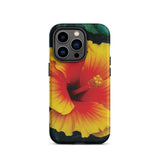 Tropicanarama - Custodia per iPhone Tropical Hibiscus, 14 Pro / Opaca, Custodie per telefoni cellulari, Toby Leon