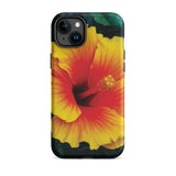 Tropicanarama - Custodia per iPhone Tropical Hibiscus, 15 Plus / Opaca, Custodie per telefoni cellulari, Toby Leon