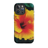 Tropicanarama - Custodia per iPhone Tropical Hibiscus, 16 Pro Max / Opaca, Custodie per telefoni cellulari, Toby Leon