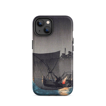 Coque iPhone Tsukuda Island - Hiroaki Takahashi, 14 / Mat, Coques de téléphone portable, Toby Leon