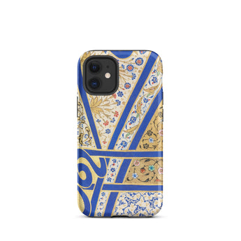 Tughra of Suleiman the Magnificent Phone Case, Iphone 12 Mini / Matte, Mobile Cases, Toby Leon