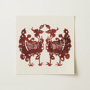Twin Flame Phoenix - Taguchi Tomoki Art Print / Canvas, 12x12’’ / 31x31cm / Unframed / no Border, Posters Prints & Visual Artwork, Toby Leon