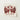 Square-shaped Red Paper Cutout Two Symmetrical Ornate Mythical Taguchi Tomoki’s Yatsuo, Tsubaki Woodblock Print, Tomoki Avian