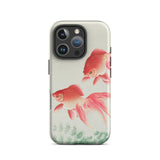 Zwei Goldfische - Ohara Koson Shin-hanga Iphone Case, 16 Pro / Matt, Handyhüllen, Toby Leon