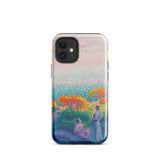 Two Women by the Shore - Henri Edmond Cross Phone Case, Iphone 12 Mini / Gloss, Mobile Cases, Toby Leon