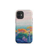 Two Women by the Shore - Henri Edmond Cross Phone Case, Iphone 12 Mini / Matte, Mobile Cases, Toby Leon