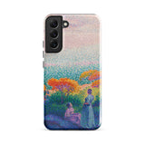 Two Women by the Shore - Henri Edmond Cross Phone Case, Samsung Galaxy S22 Plus / Gloss, Mobile Cases, Toby Leon