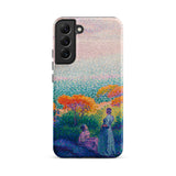 Two Women by the Shore - Henri Edmond Cross Phone Case, Samsung Galaxy S22 Plus / Matte, Mobile Cases, Toby Leon