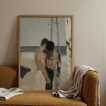 Undertow - Cruising Gay Erotica Art Print / Canvas, Cruising Gay Erotica, Erotica Art Print, Gay Erotica Art