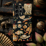 Underworld Chinoiserie - Auguste Racinet Phone Case, Mobile Cases, Toby Leon