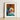 Vibrant Yellow Rubber Duck Red Beak Blue Eye Giclée Print, Living Space, Waking Dream