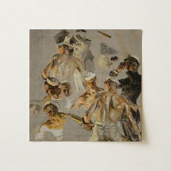 Us Navy Sailors - J.c. Leyendecker Art Print / Canvas Prints