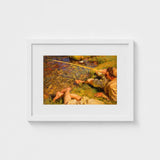Val D’aosta a Man Fishing - John Singer Sargent Art Print / Canvas, Current, Runs, Shallow, Unknown, Prints