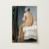 Valpincon Bather - Jean Auguste Dominique Ingres Art Print / Canvas, 12x18’’ / 31x46cm / Unframed / no Border, Posters Prints & Visual