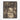 Black-framed Sepia-toned Print Detailed Skull Atop Rolled Sheet Art, British 17th Century, Wall