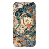 Velvet Rogue - Cover artistica per iPhone con tigre bianca surreale, 8 / Opaca, Cover per telefono, Toby Leon