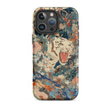 Velvet Rogue - Surreal White Tiger Art Phone Case Iphone 16 Pro Max / Matte Tiger-themed Smartphone Case Surreal White Tiger, Tiger Art,