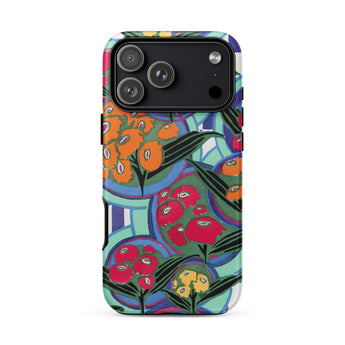Levendige florale esthetiek - E.a. Séguy iPhone-hoesje, 17 Pro Max / Mat, Telefoonhoesjes, Toby Leon