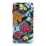 Vibrant Floral Aesthetic - E.a. Séguy Iphone Case, 8 Plus / Matte, Colorful Fruit-patterned Phone Case Abstract Geometric Designs