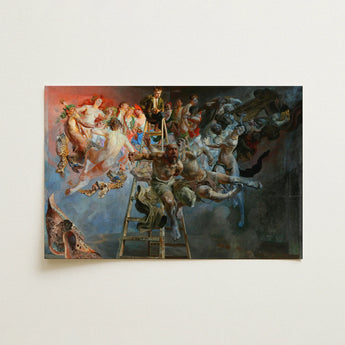 Vicious Circle - Jacek Malczewski Art Print / Canvas, 18x12’’ / 46x31cm / Unframed / no Border, Posters Prints & Visual Artwork, Toby Leon