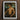 Black-framed Art Print Classical Painting Muscular Bare-chested Man Oil Panel Holds, Young Beneath, Laurel Leaf Crown, Ottilie w