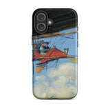 Vintage Air Travel - Custodia per iPhone Harry Grant Dart, 16 Plus / Opaco, Custodie per telefoni cellulari, Toby Leon