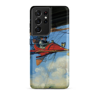 Vintage Air Travel - Harry Grant Dart Phone Case, Samsung Galaxy S21 Ultra / Matte, Mobile Cases, Toby Leon