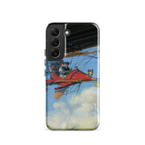 Vintage Air Travel - Harry Grant Dart Phone Case, Samsung Galaxy S22 / Gloss, Mobile Cases, Toby Leon