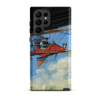 Vintage Air Travel - Harry Grant Dart Phone Case, Samsung Galaxy S22 Ultra / Matte, Mobile Cases, Toby Leon