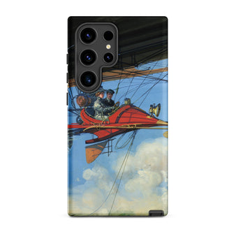 Vintage Air Travel - Harry Grant Dart Phone Case, Samsung Galaxy S24 Ultra / Matte, Mobile Cases, Toby Leon
