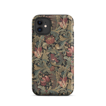iPhone-Hülle mit floralem Vintage-Muster, 11 / Matt, Handyhüllen, Toby Leon