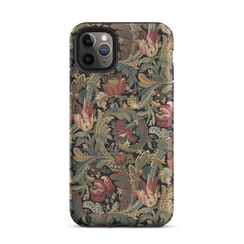 iPhone-Hülle mit floralem Vintage-Muster, 11 Pro Max / Matt, Handyhüllen, Toby Leon