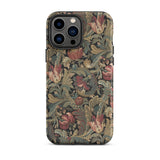 iPhone-Hülle mit floralem Vintage-Muster, 13 Pro Max / Matt, Handyhüllen, Toby Leon