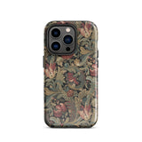 iPhone-Hülle mit floralem Vintage-Muster, 14 Pro / Glänzend, Handyhüllen, Toby Leon