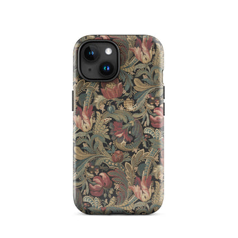 iPhone-Hülle mit floralem Vintage-Muster, 15 / Glänzend, Handyhüllen, Toby Leon