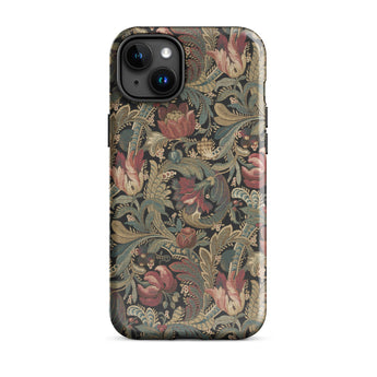 iPhone-Hülle mit floralem Vintage-Muster, 15 Plus / Glänzend, Handyhüllen, Toby Leon