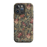 iPhone-Hülle mit floralem Vintage-Muster, 16 Pro Max / Matt, Handyhüllen, Toby Leon